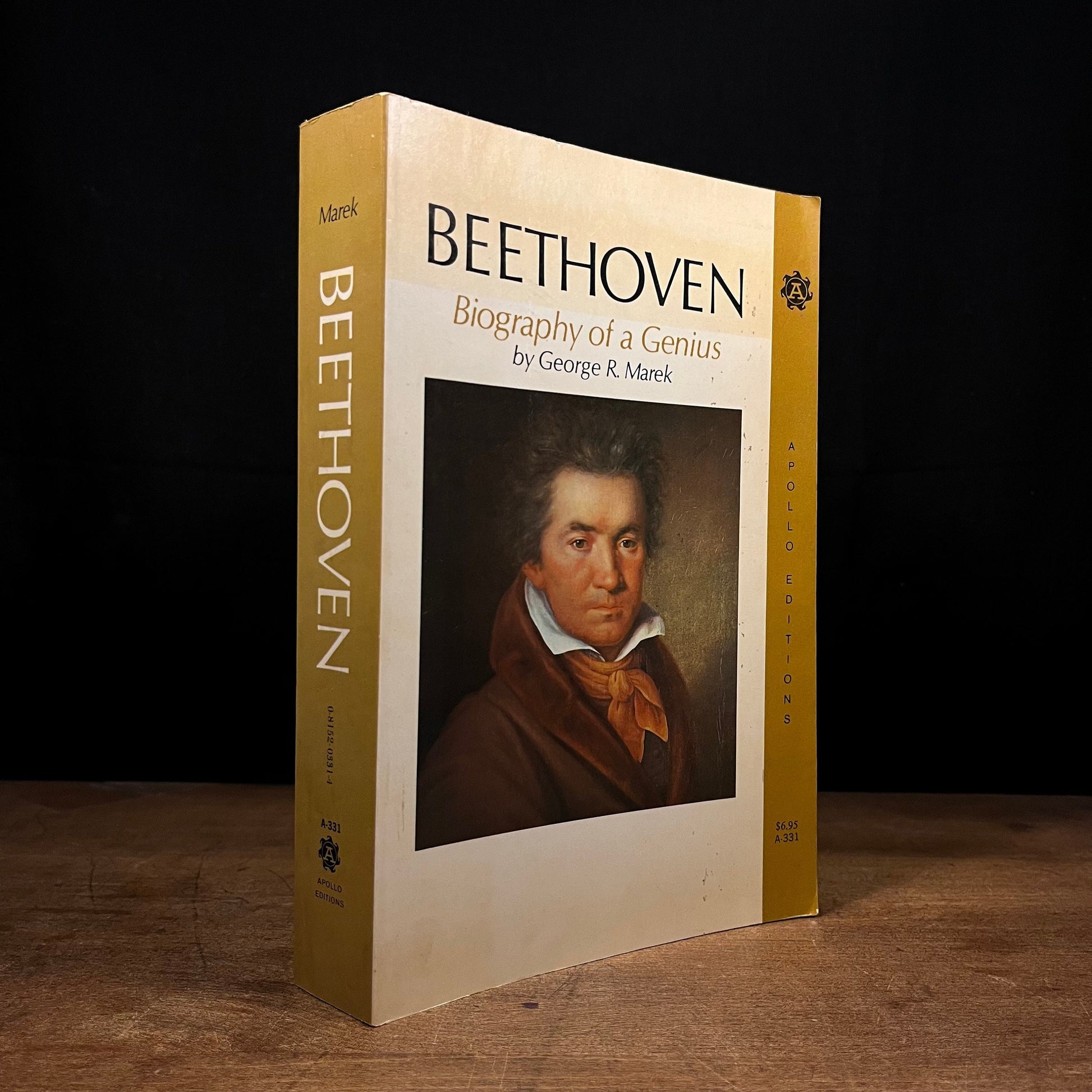 Beethoven: Biography of a Genius by George R. Marek (1972) Vintage Softcover Book