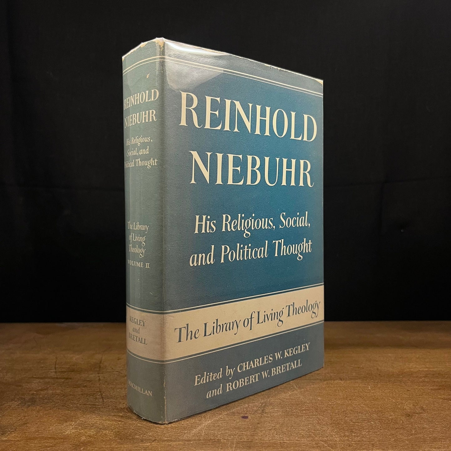 First Printing - Reinhold Niebuhr: His Religious, Social, and Political Thought by C. Kegley and R. Bretall (1956) Vintage Hardcover Book