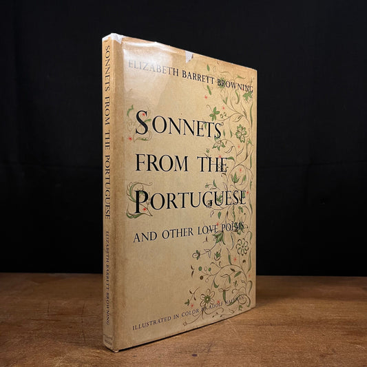 Sonnets from the Portuguese and other Love Poems by Elisabeth Barrett Browning (1954) Vintage Hardcover Book