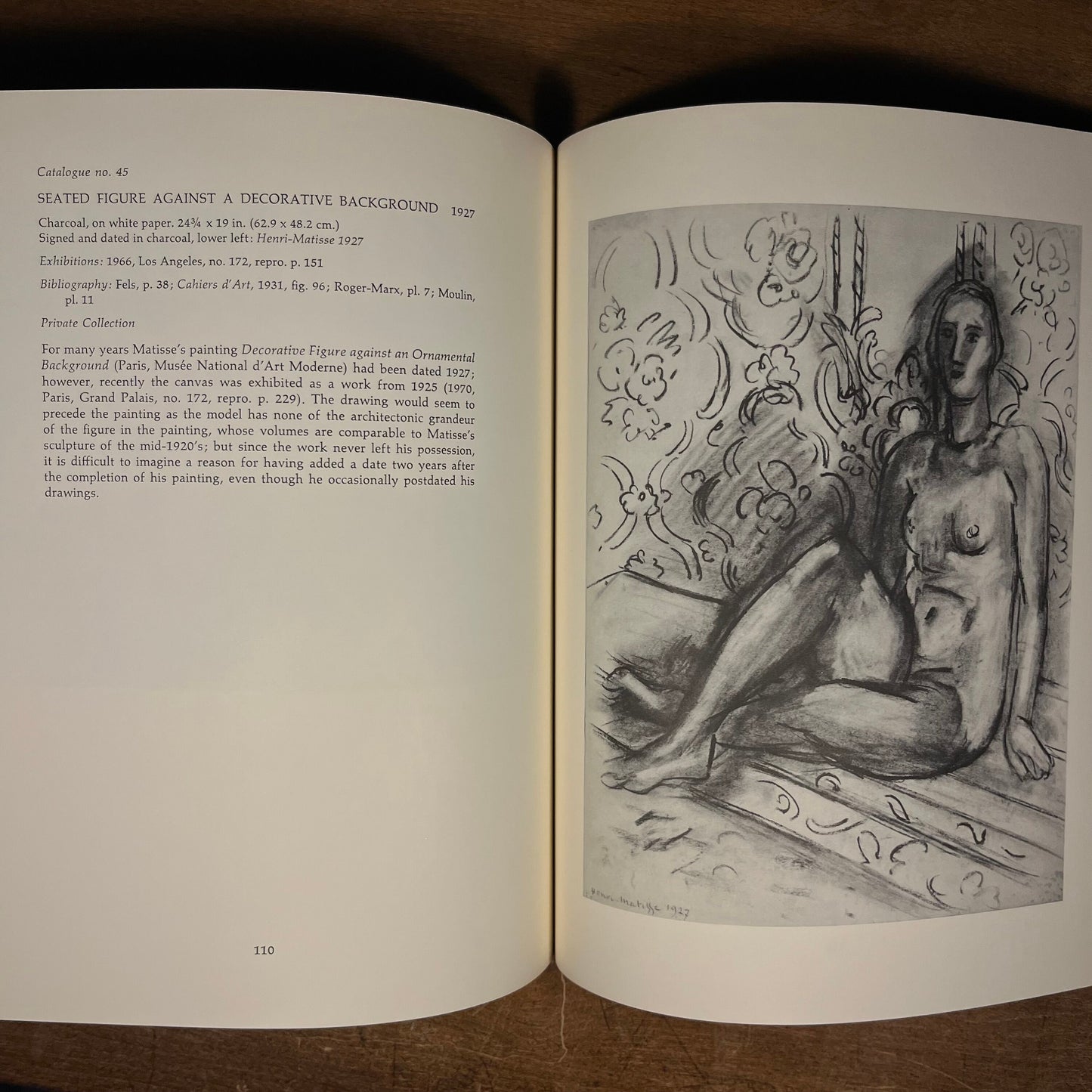 Matisse as a Draughtsman (1971) Vintage Art Exhibition Catalogue