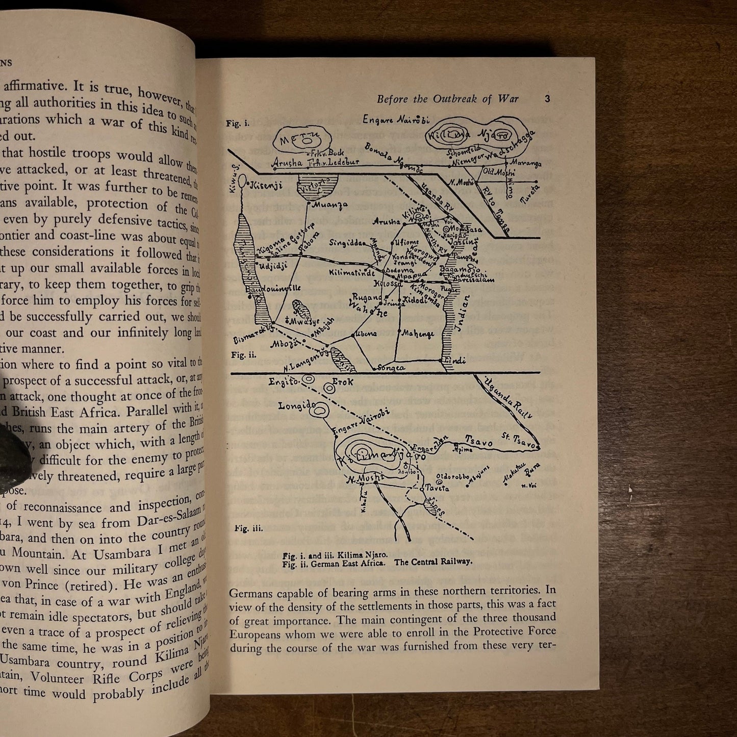 First Printing - East African Campaigns by Paul von Lettow-Vorbeck (1957) Vintage Hardcover Book