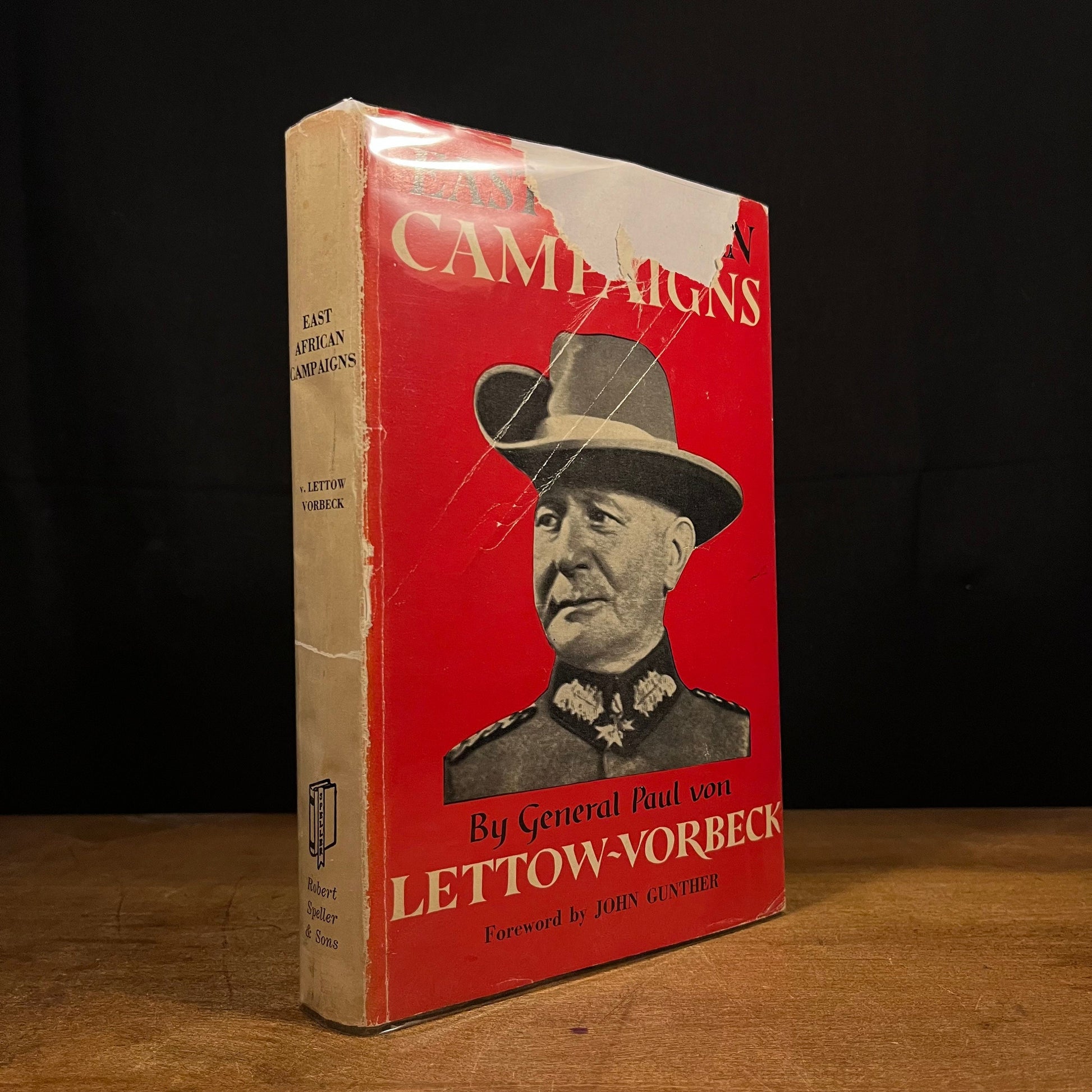 First Printing - East African Campaigns by Paul von Lettow-Vorbeck (1957) Vintage Hardcover Book