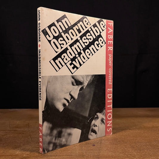 Inadmissible Evidence by John Osborne (1967) Vintage Paperback Book