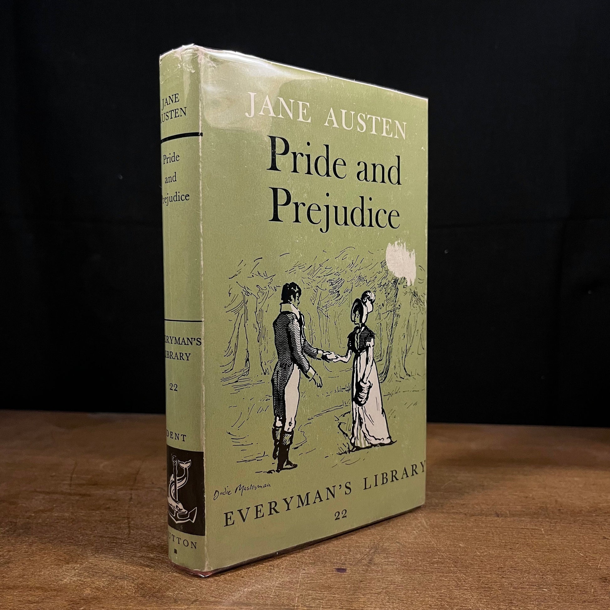 Everyman’s Library - Pride and Prejudice by Jane Austen (1972) Vintage Hardcover Book