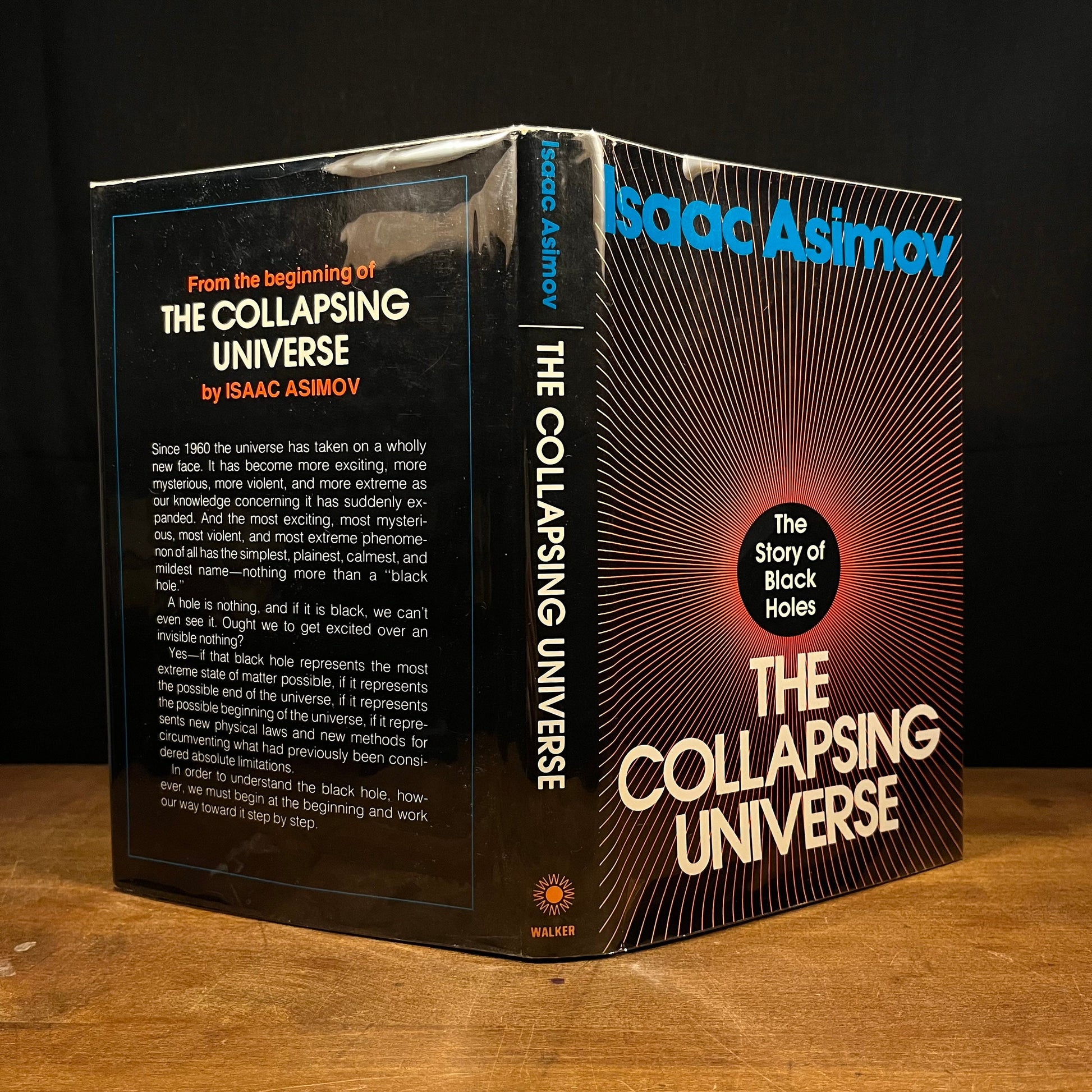 First Printing - The Collapsing Universe by Isaac Asimov (1977) Vintage Hardcover Book