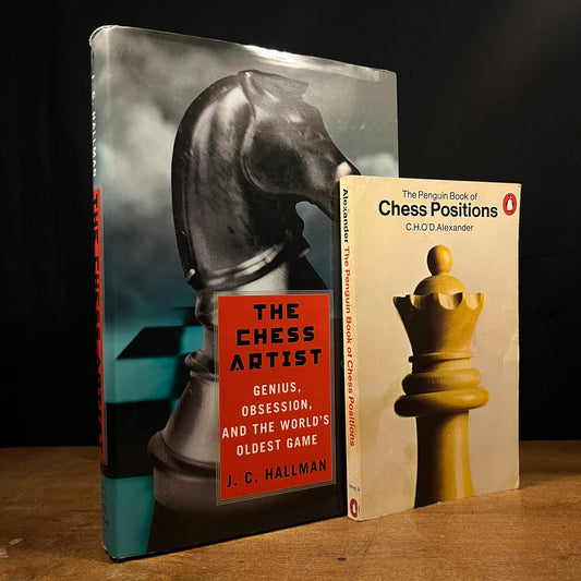 The Chess Artist (2003) and The Penguin Book of Chess Positions (1973) Vintage Book Collection