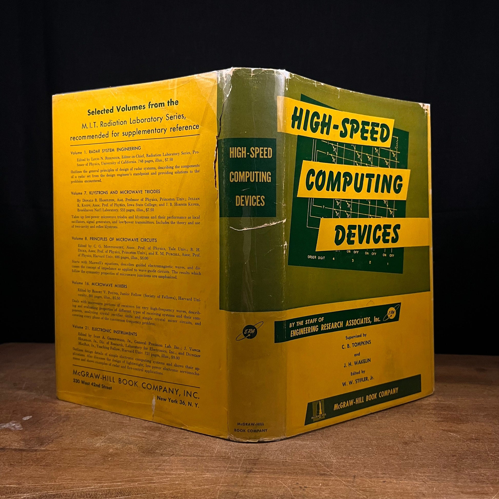 Third Printing - High-Speed Computing Devices by Engineering Research Associates Staff (1950) Vintage Hardcover Book