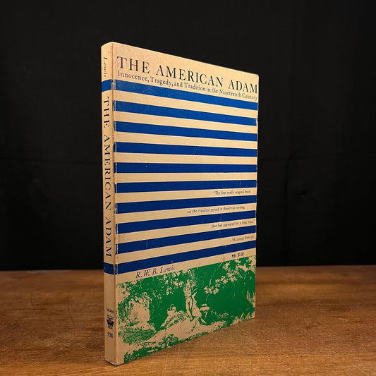 The American Adam: Innocence, Tragedy, and Tradition in the Nineteen Century by R. W. B. Lewis (1968) Vintage Paperback Book