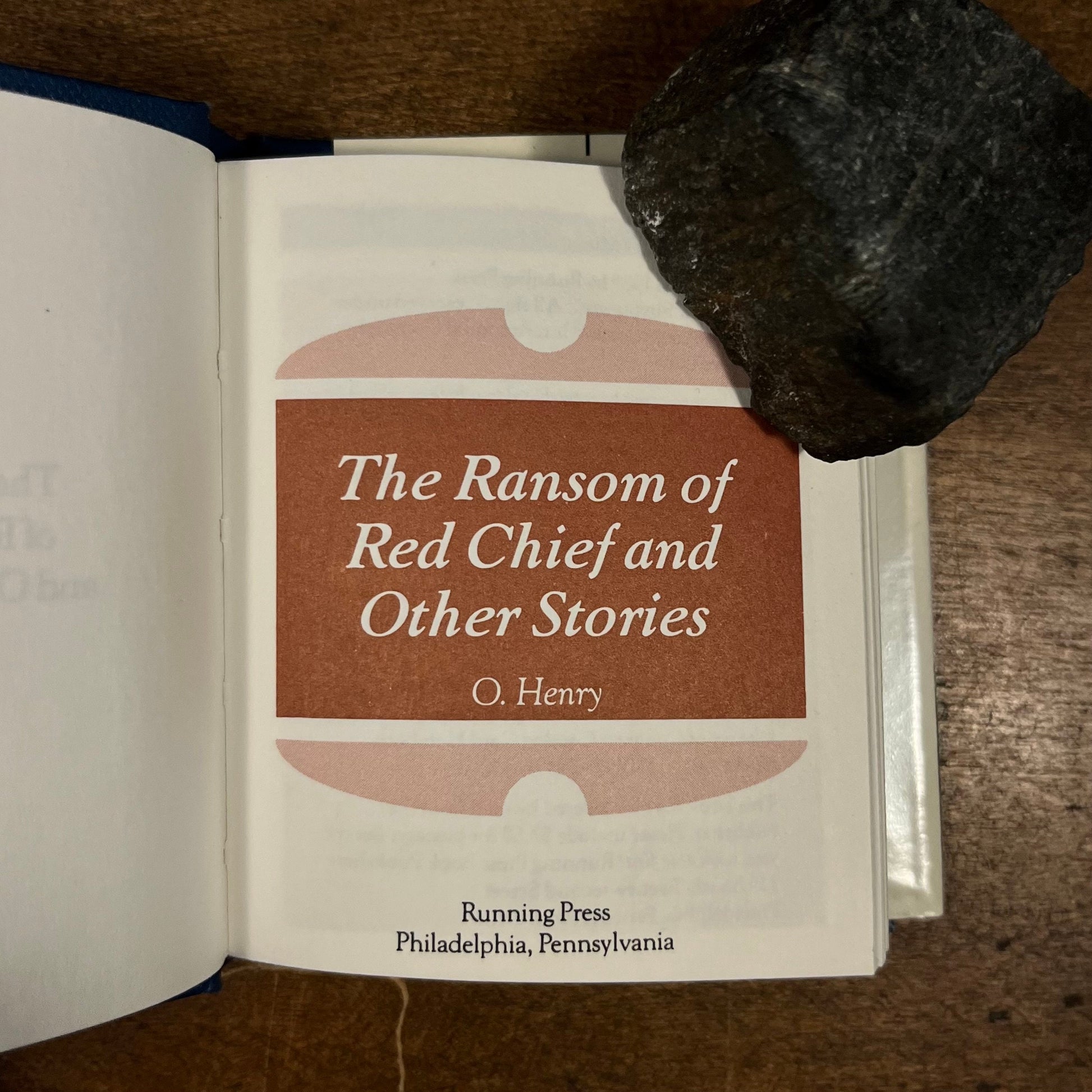 First Printing - The Ransom of Red Chief and Other Stories by O. Henry (1989) Vintage Miniature Hardcover Book