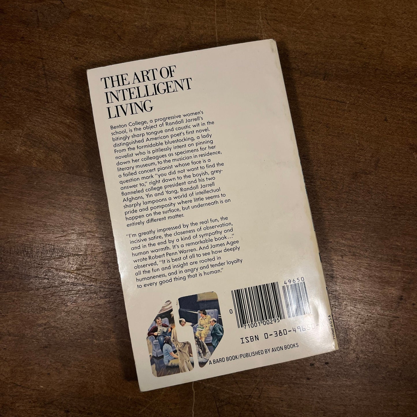 Pictures from an Institution: A Comedy by Randall Jarrell (1980) Vintage Paperback Book