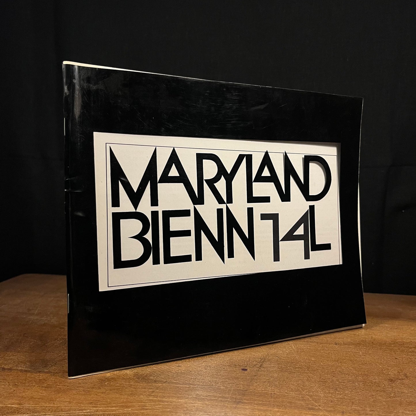 The Baltimore Museum of Art | Maryland Biennial (1974) Vintage Softcover Art Exhibition Catalogue