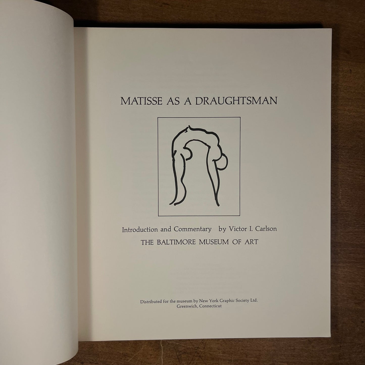 Matisse as a Draughtsman (1971) Vintage Art Exhibition Catalogue