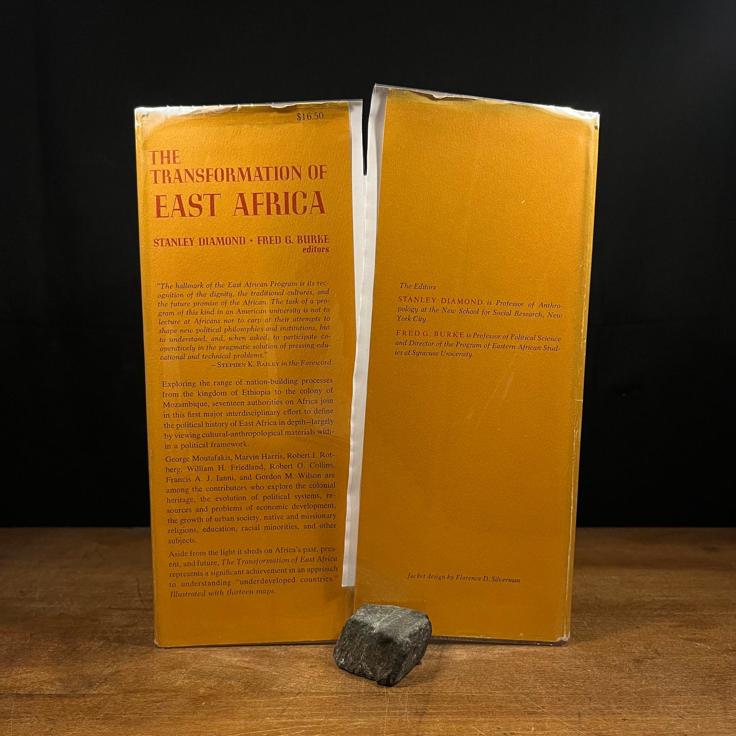 The Transformation of East Africa: Studies in Political Anthropology by Stanley Diamond and Fred G. Burke (1966) Vintage Hardcover Book
