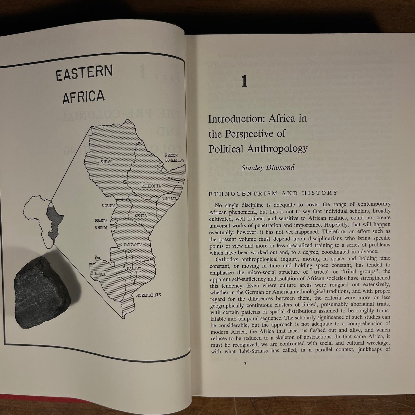 The Transformation of East Africa: Studies in Political Anthropology by Stanley Diamond and Fred G. Burke (1966) Vintage Hardcover Book