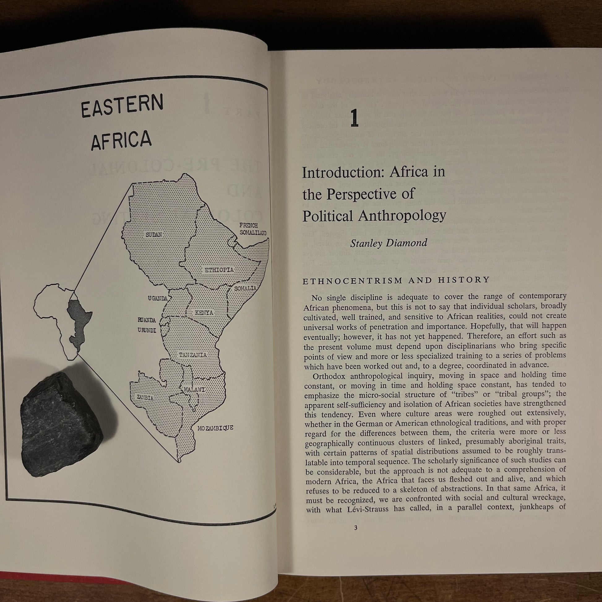The Transformation of East Africa: Studies in Political Anthropology by Stanley Diamond and Fred G. Burke (1966) Vintage Hardcover Book