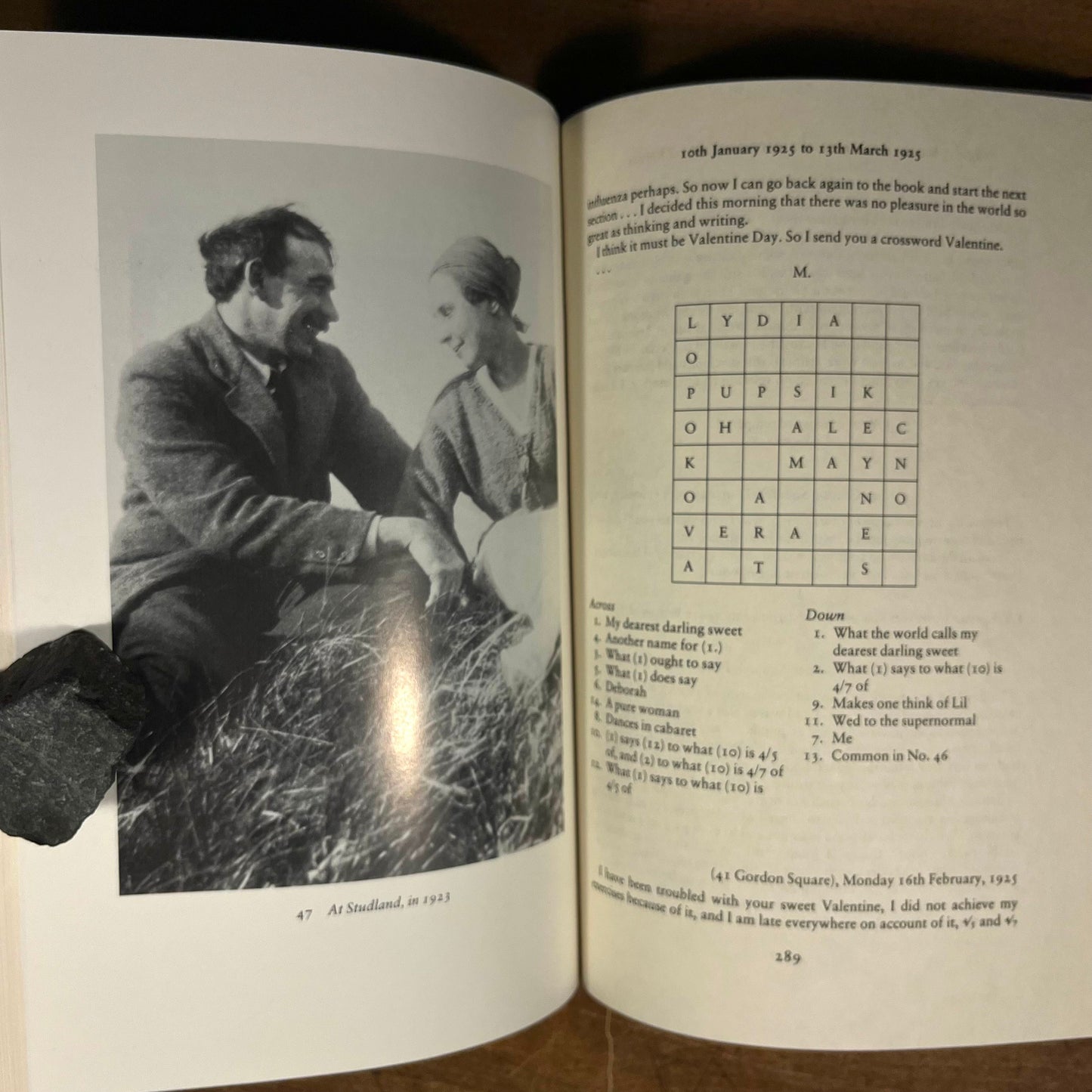 First Printing - Lydia and Maynard: The Letters of John Maynard Keynes and Lydia Lopokova by P. Hill and R. Keynes (1990) Hardcover Book