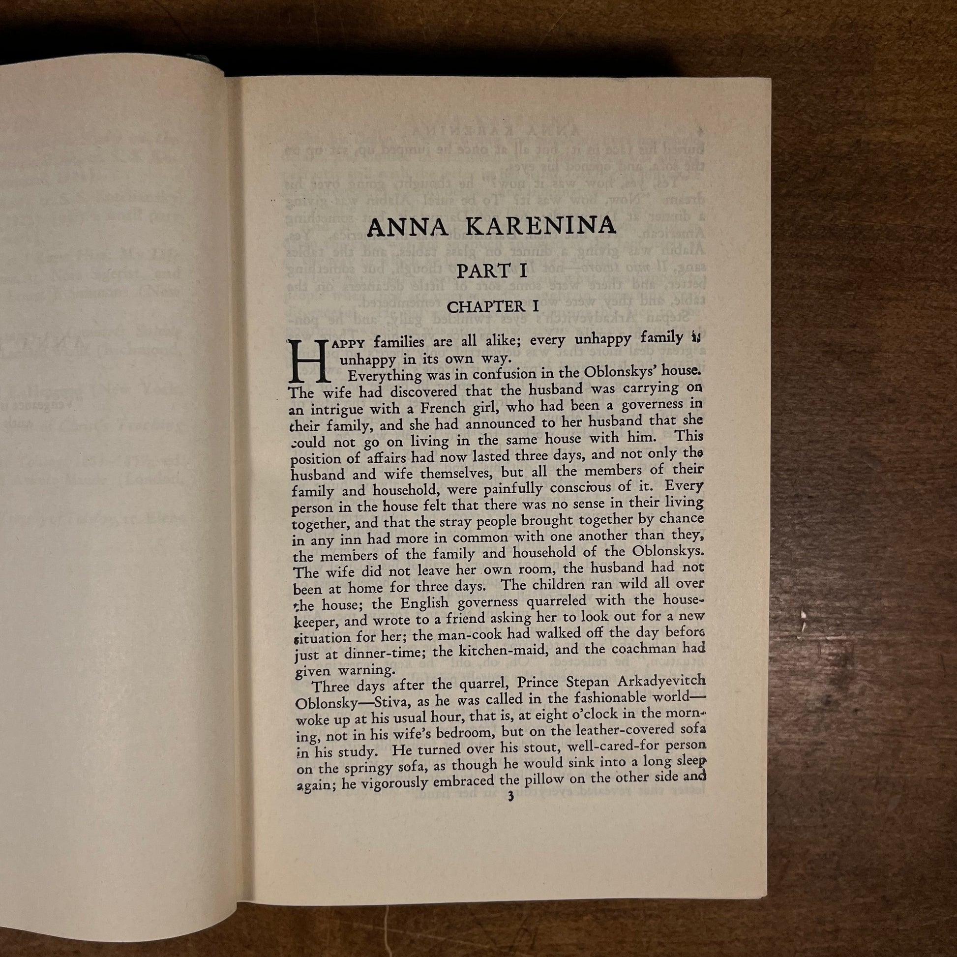 Modern Library - Anna Karenina by Leo Tolstoy (1950) Vintage Hardcover Book