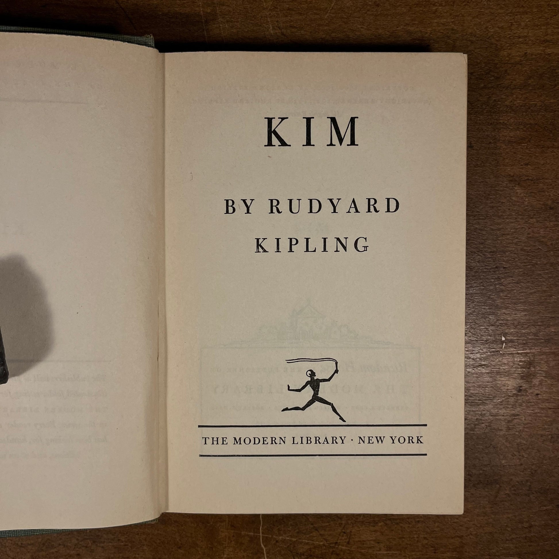 Modern Library - Kim by Rudyard Kipling (1950) Vintage Hardcover Book