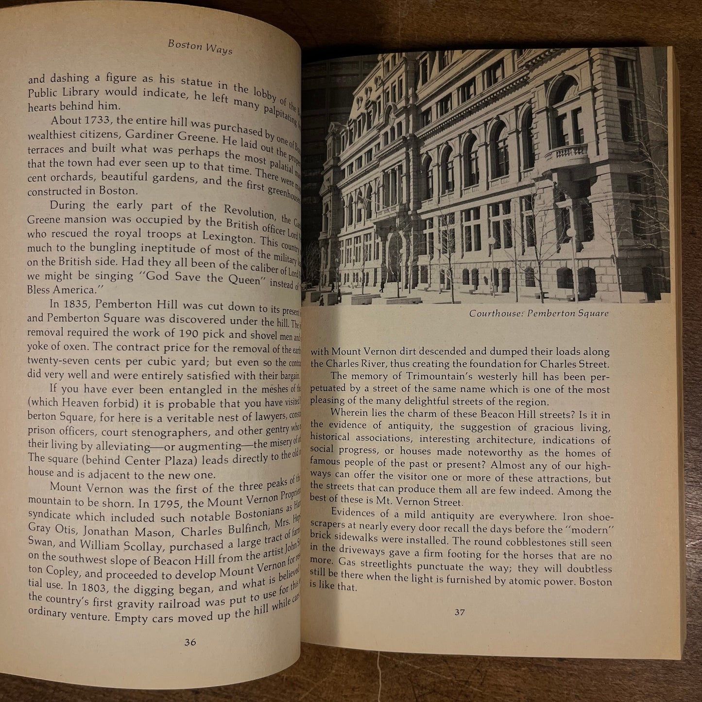 Boston Ways: High, By, and Folk by George F. Weston (1975) Vintage Paperback Book