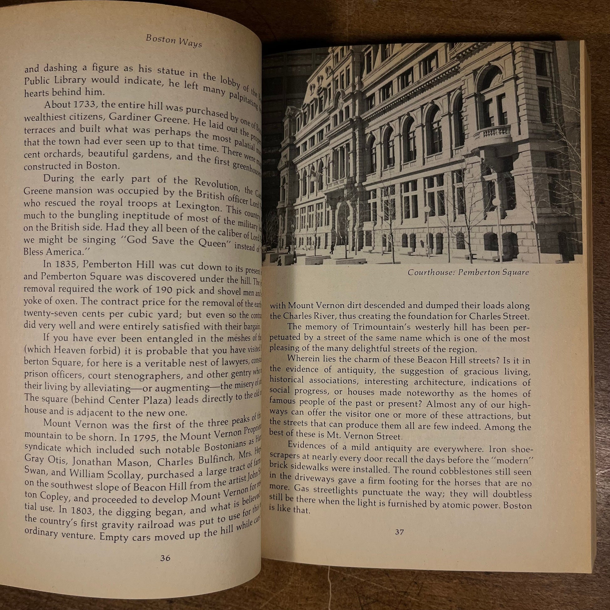 Boston Ways: High, By, and Folk by George F. Weston (1975) Vintage Paperback Book