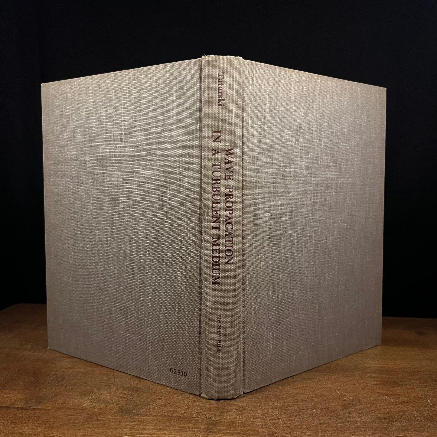 First Printing - Wave Propagation in a Turbulent Medium by V. I. Tatarski (1961) Vintage Hardcover Book