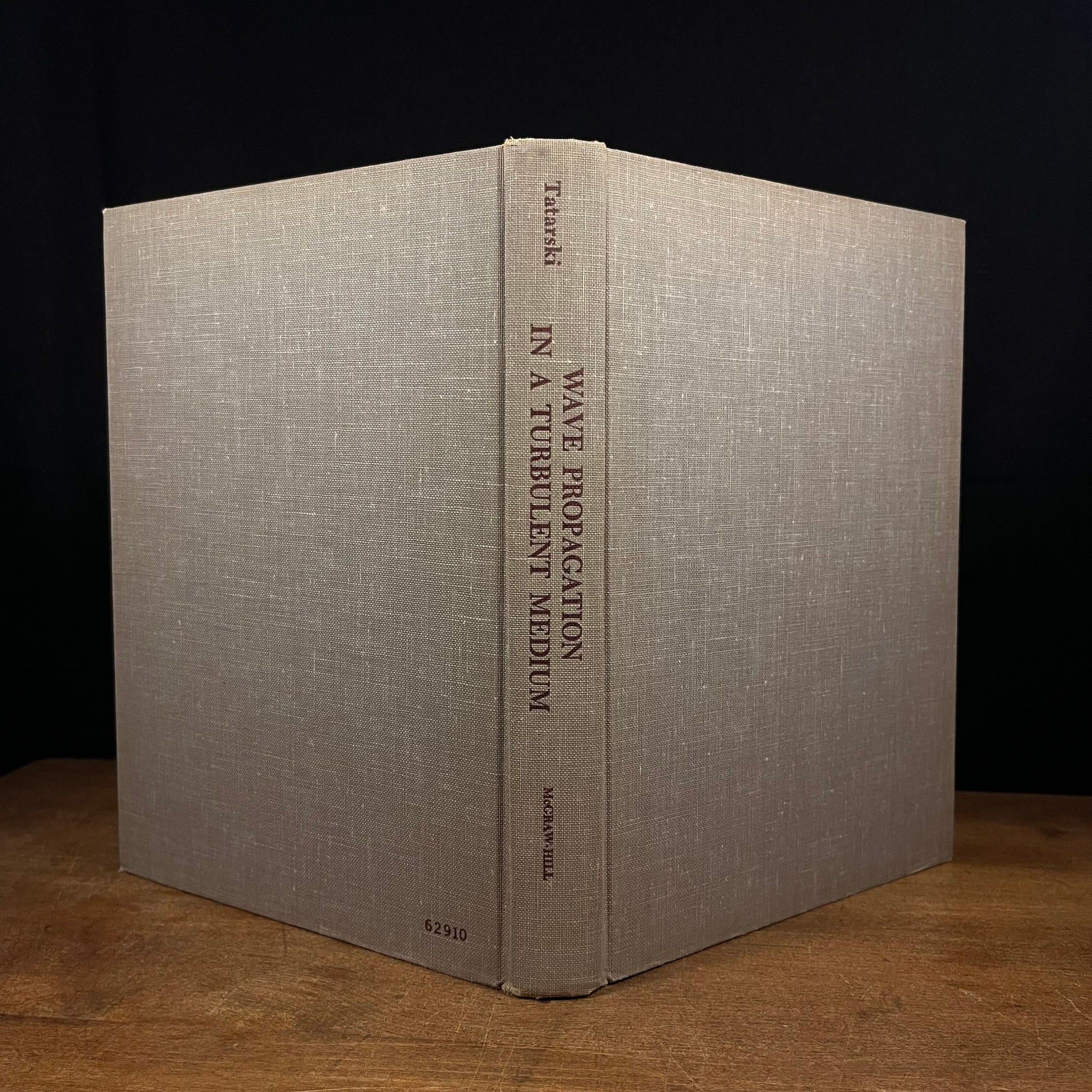First Printing - Wave Propagation in a Turbulent Medium by V. I. Tatarski (1961) Vintage Hardcover Book