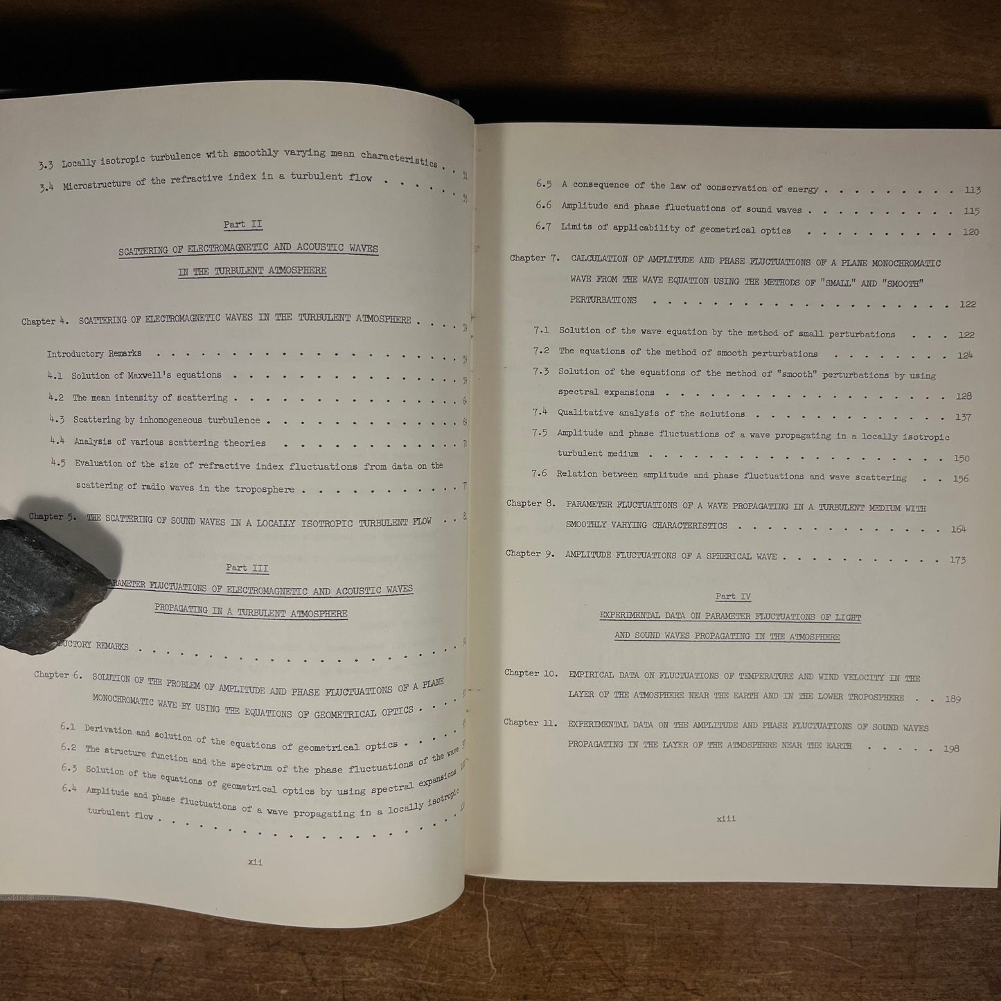 First Printing - Wave Propagation in a Turbulent Medium by V. I. Tatarski (1961) Vintage Hardcover Book