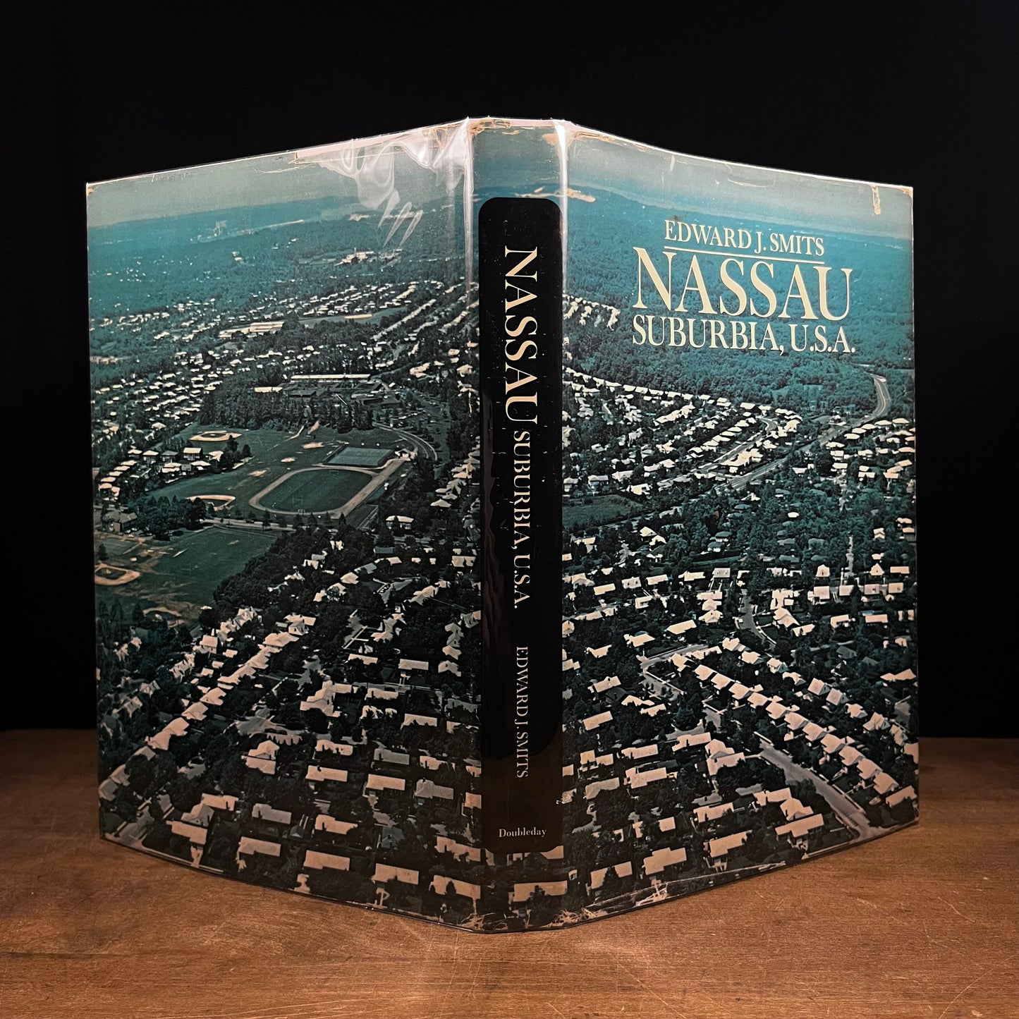 First Printing - Nassau—Suburbia, U.S.A.: The First Seventy-Five Years of Nassau County, New York by E. Smits (1974) Vintage Hardcover Book