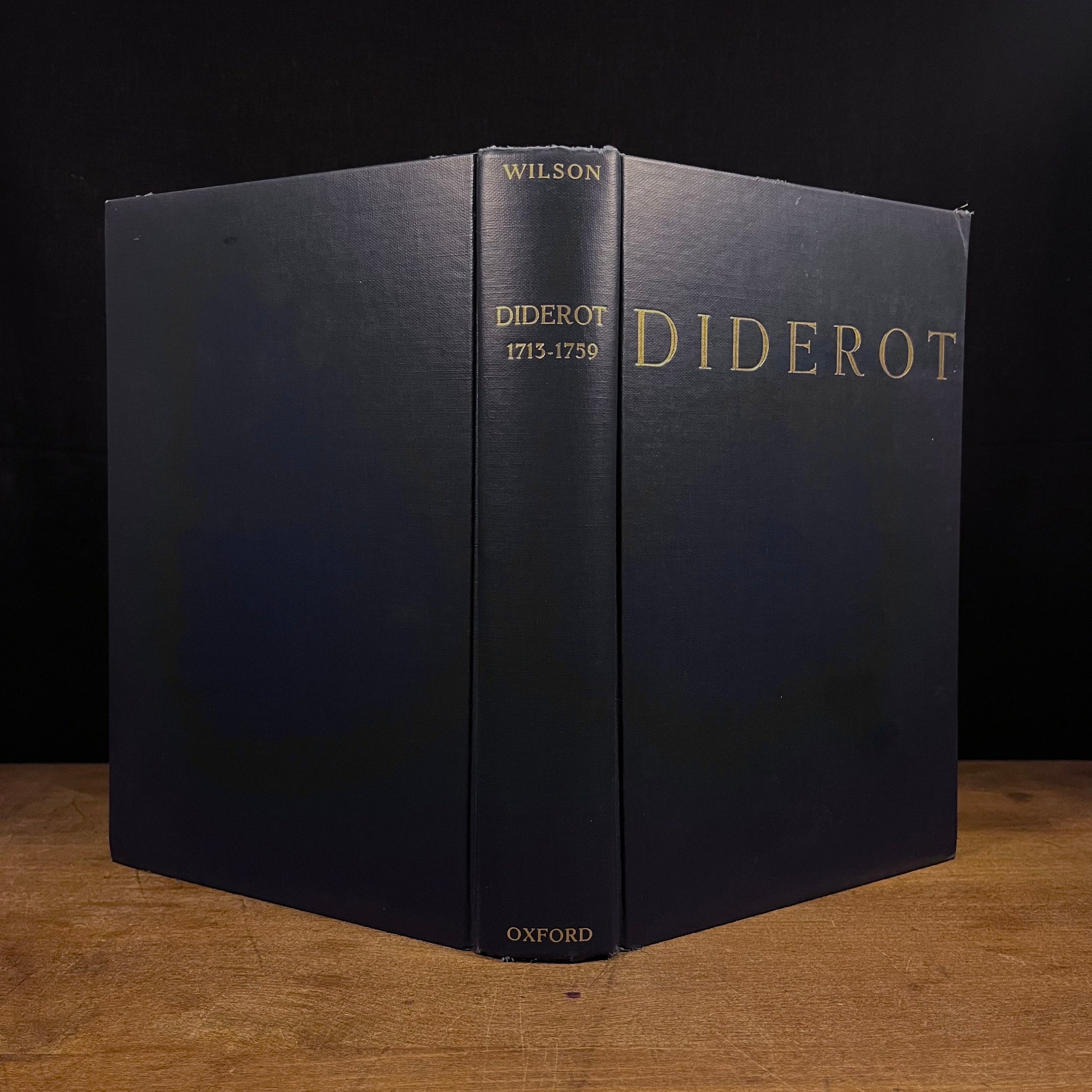 First Printing - Diderot: The Testing Years, 1713-1759 by Arthur M. Wilson (1957) Vintage Hardcover Book