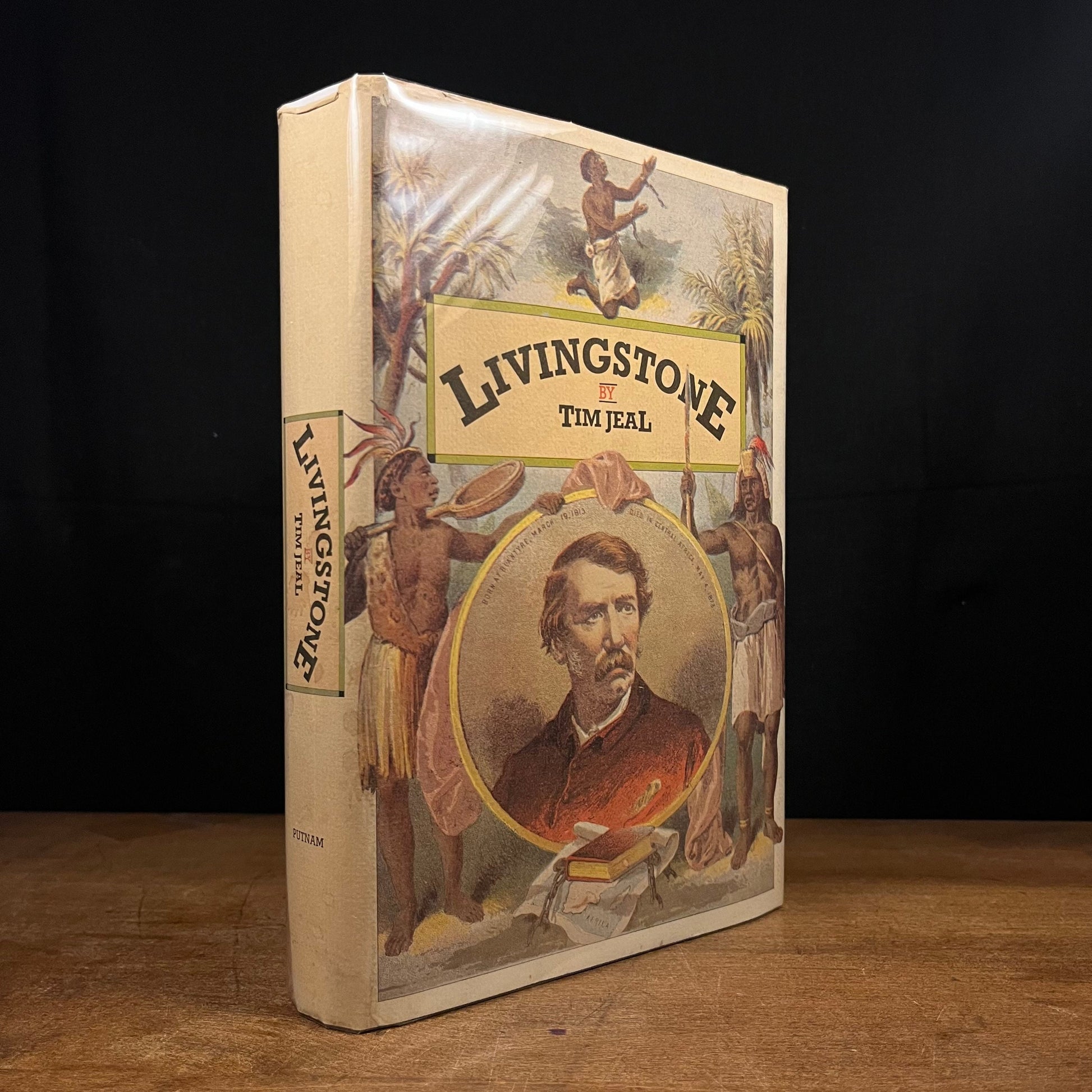 First Printing - Livingstone by Tim Jeal (1973) Vintage Hardcover Book