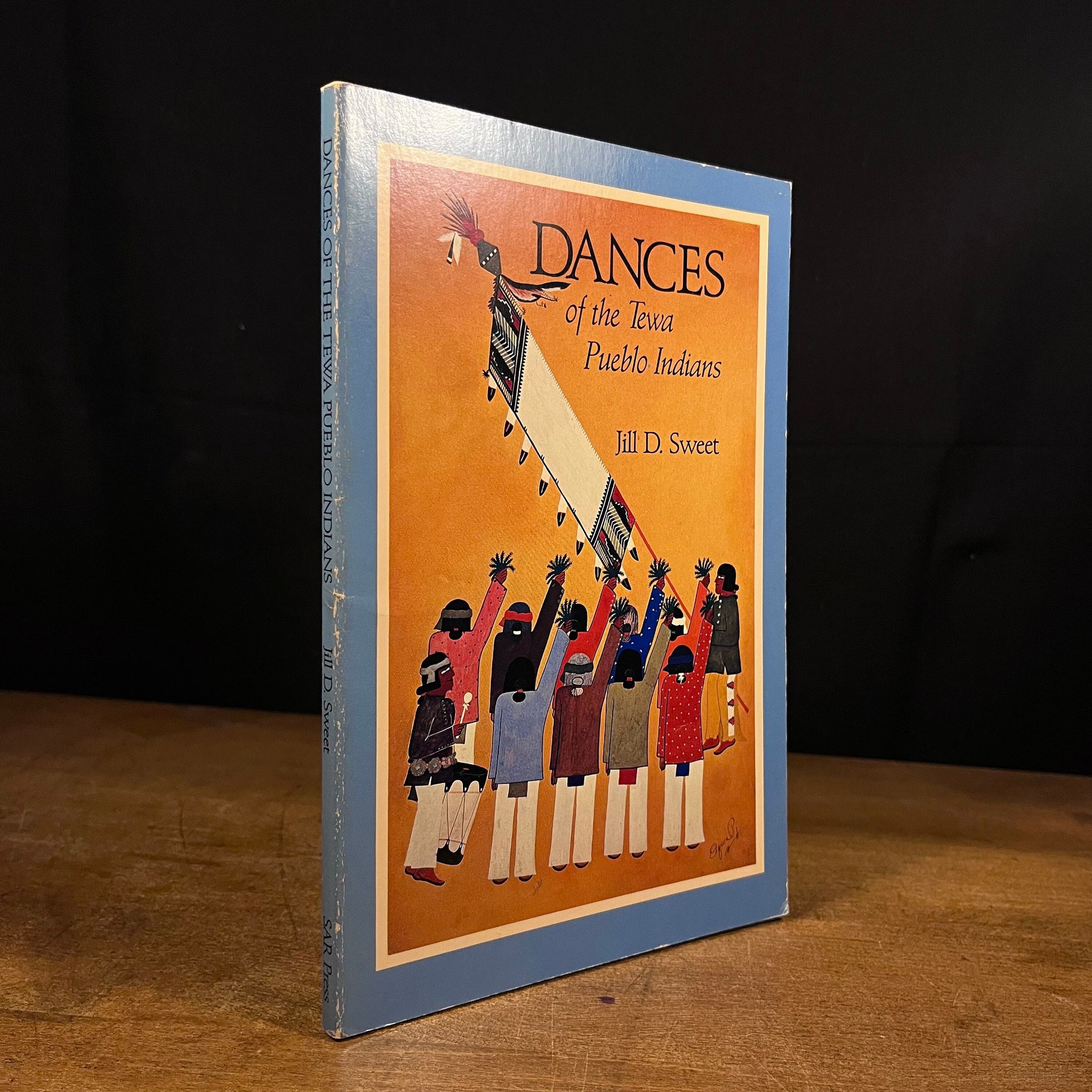 Dances of the Tewa Pueblo Indians: Expressions of New Life by Jill D. Sweet (1985) Vintage Paperback Book