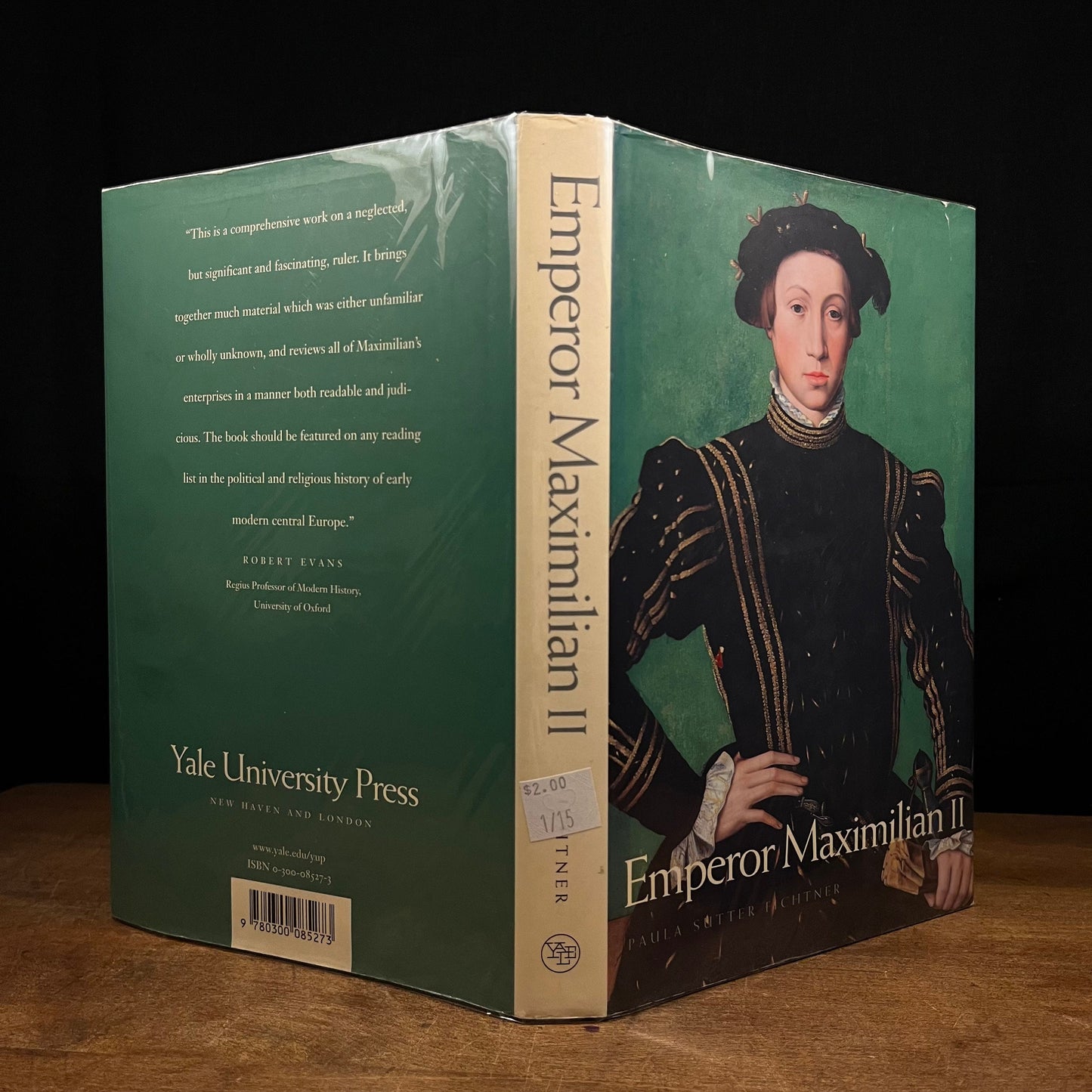 First Printing - Emperor Maximilian II by Paula Sutter Fitchner (2001) Vintage Hardcover Book