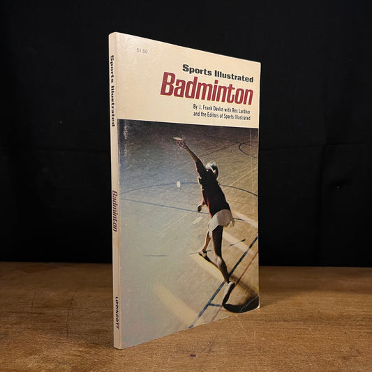 Sports Illustrated: Badminton by J. Frank Devlin and Rex Lardner (1973) Vintage Paperback Book