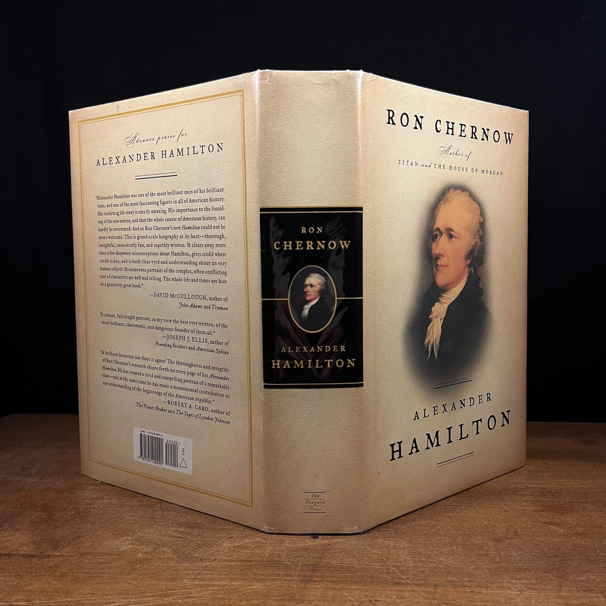 Ron Chernow Hamilton Book Broadway Play Based On First Printing