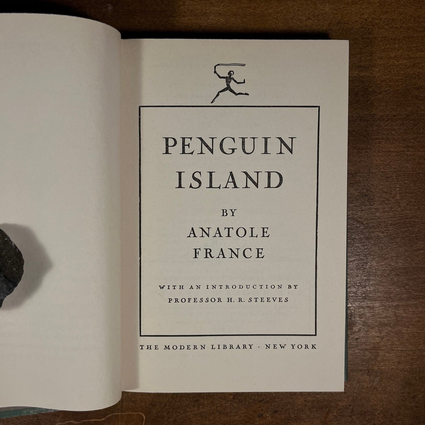 Modern Library - Penguin Island by Anatole France (1940) Vintage Hardcover Book