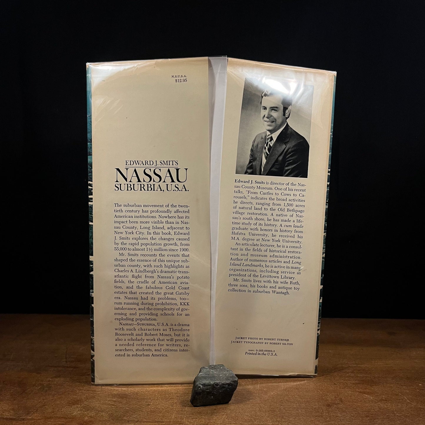 First Printing - Nassau—Suburbia, U.S.A.: The First Seventy-Five Years of Nassau County, New York by E. Smits (1974) Vintage Hardcover Book