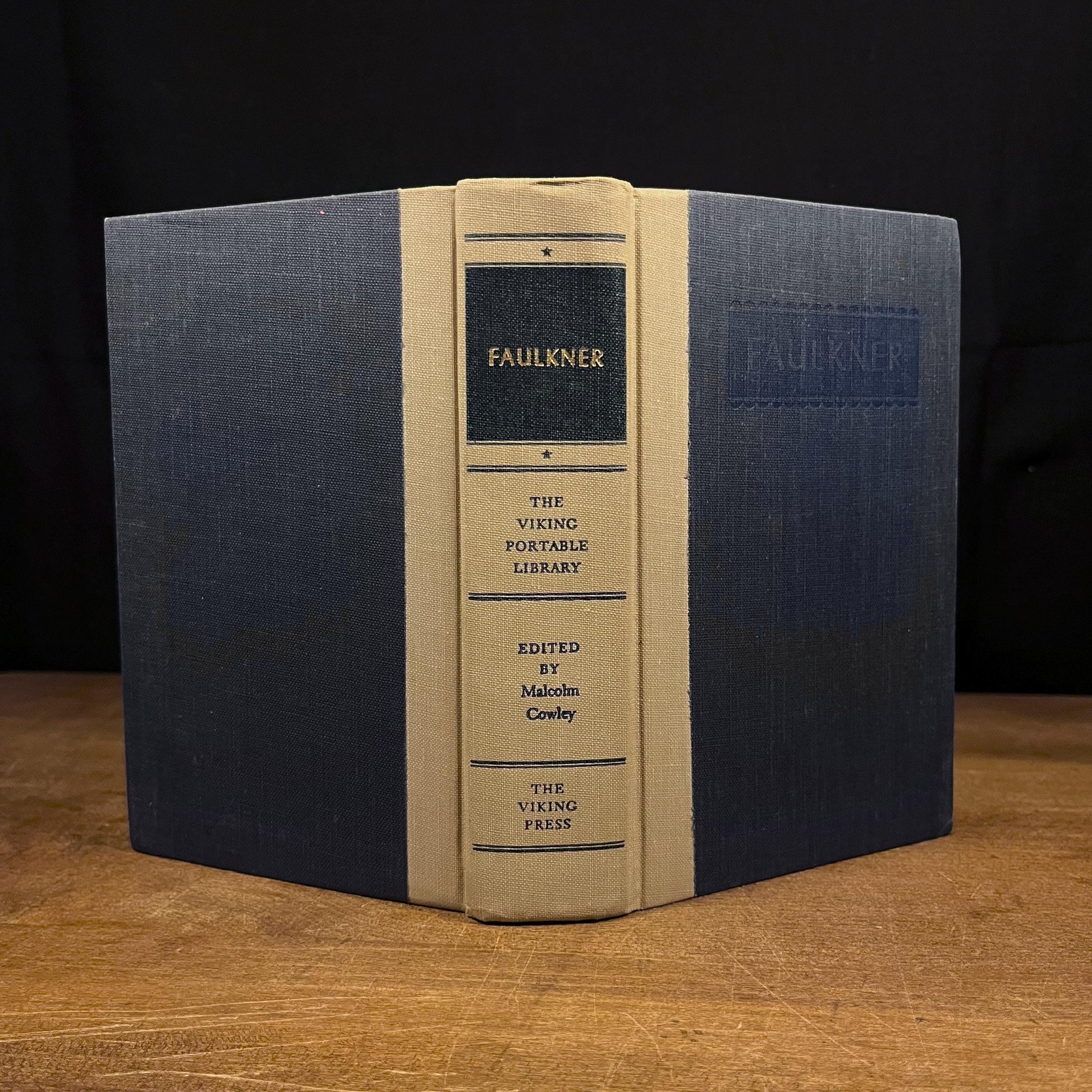 The Portable Faulkner by Malcolm Cowley (1956) Vintage Hardcover Book