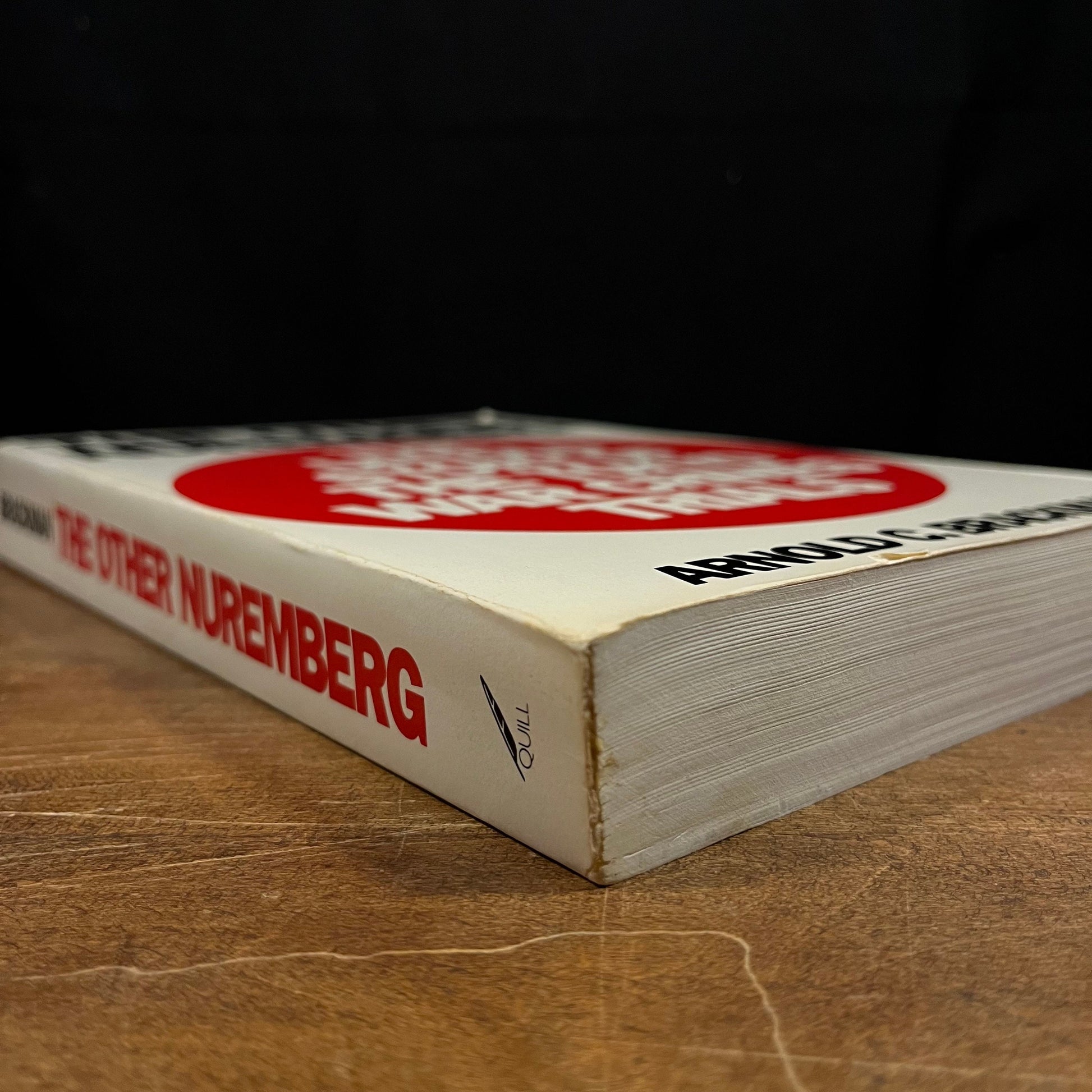 The Other Nuremberg: The Untold Story of the Tokyo War Crimes Trials by Arnold C. Brackman (1988) Vintage Paperback Book