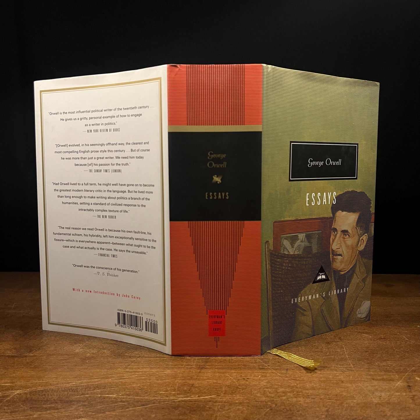 Everyman’s Library - Essays by George Orwell (2002) Vintage Hardcover Book