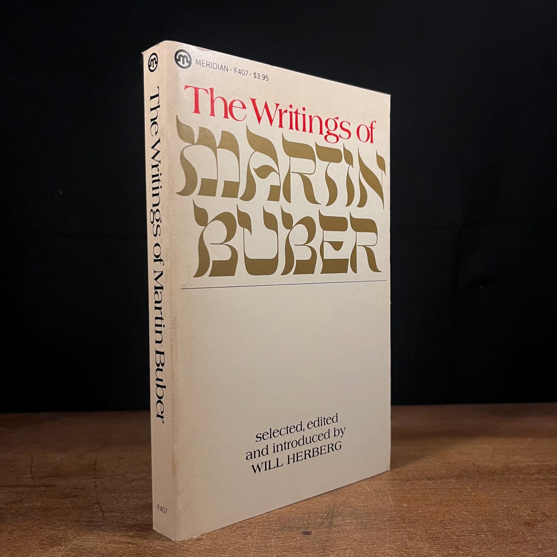 The Writings of Martin Buber by Will Herberg (1956) Vintage Paperback Book