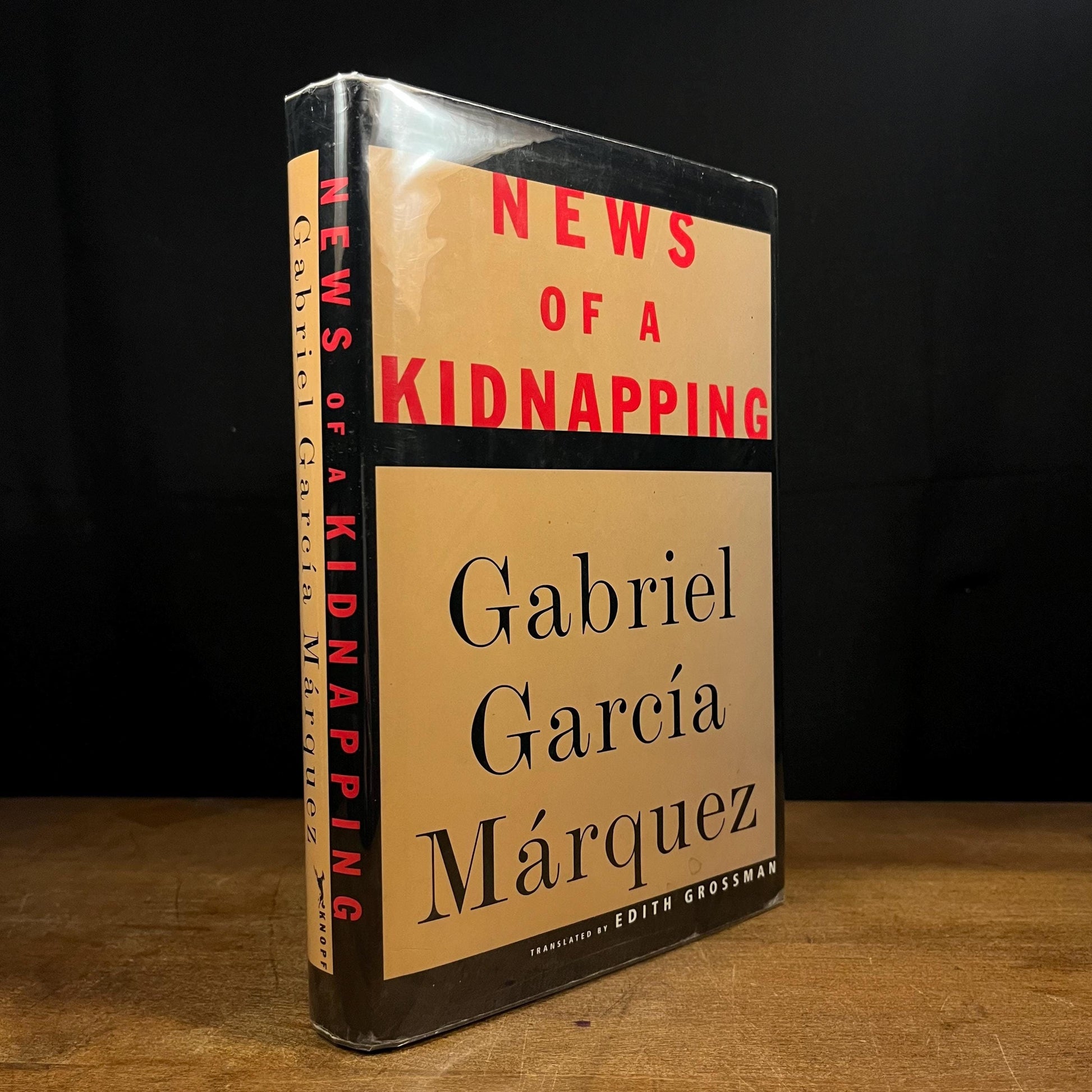 First Printing - News of a Kidnapping by Gabriel García Márquez (1997) Vintage Hardcover Book