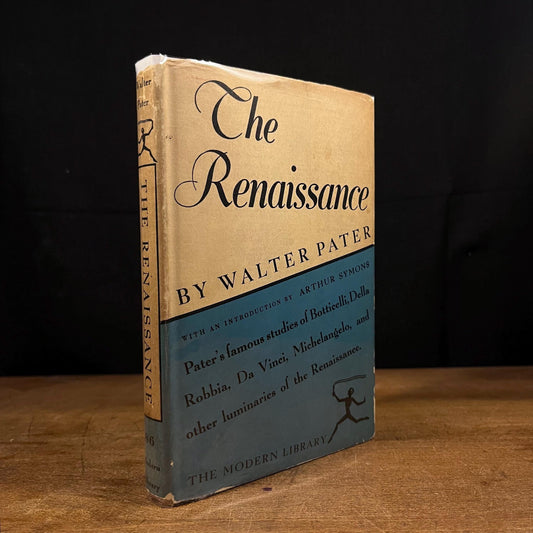 Modern Library - The Renaissance by Walter Pater (1941) Vintage Hardcover Book