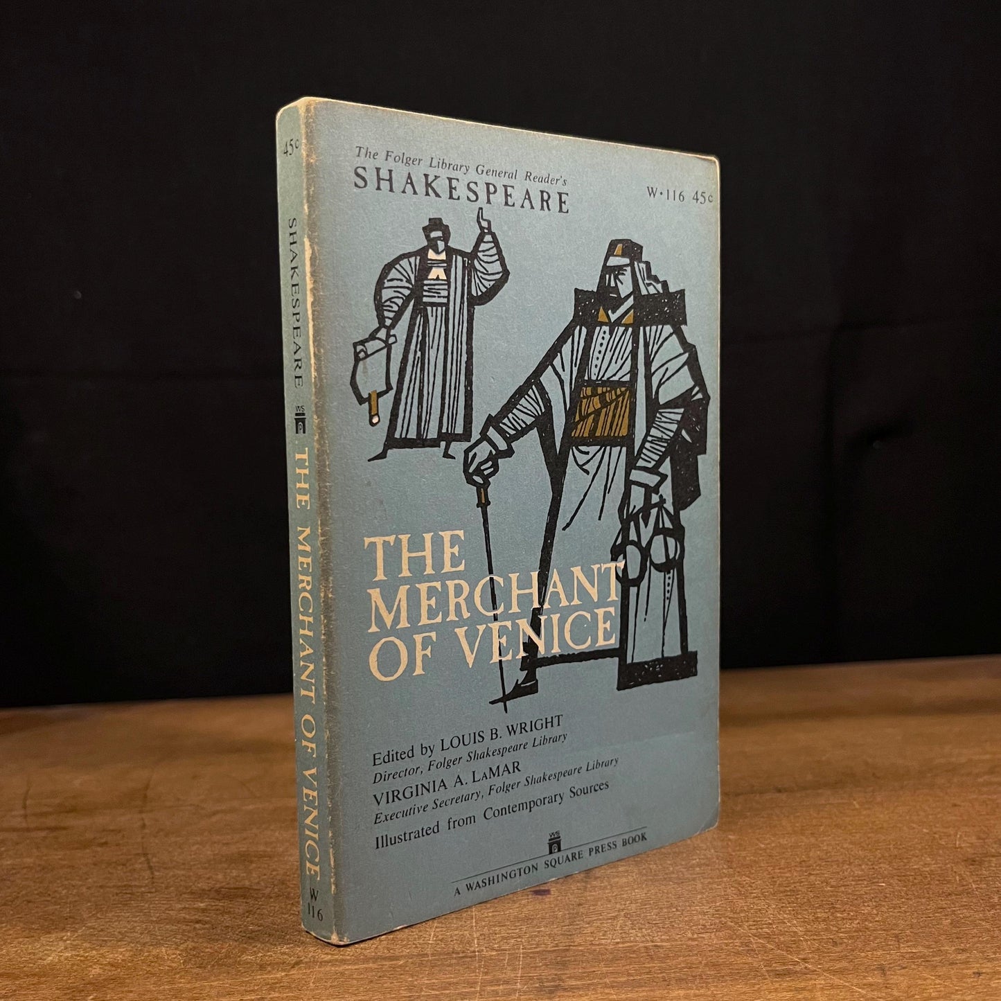 The Merchant of Venice by William Shakespeare (1961) Vintage Paperback Book