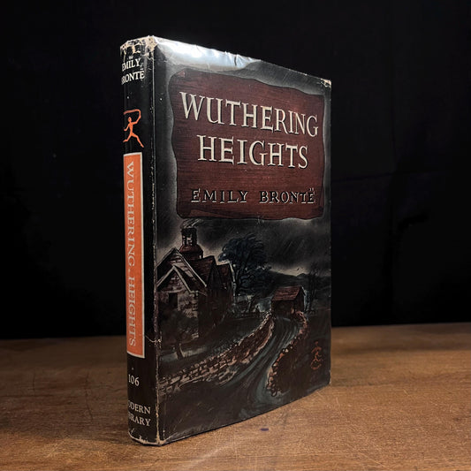 Modern Library - Wuthering Heights by Emily Brontë (1950) Vintage Hardcover Book