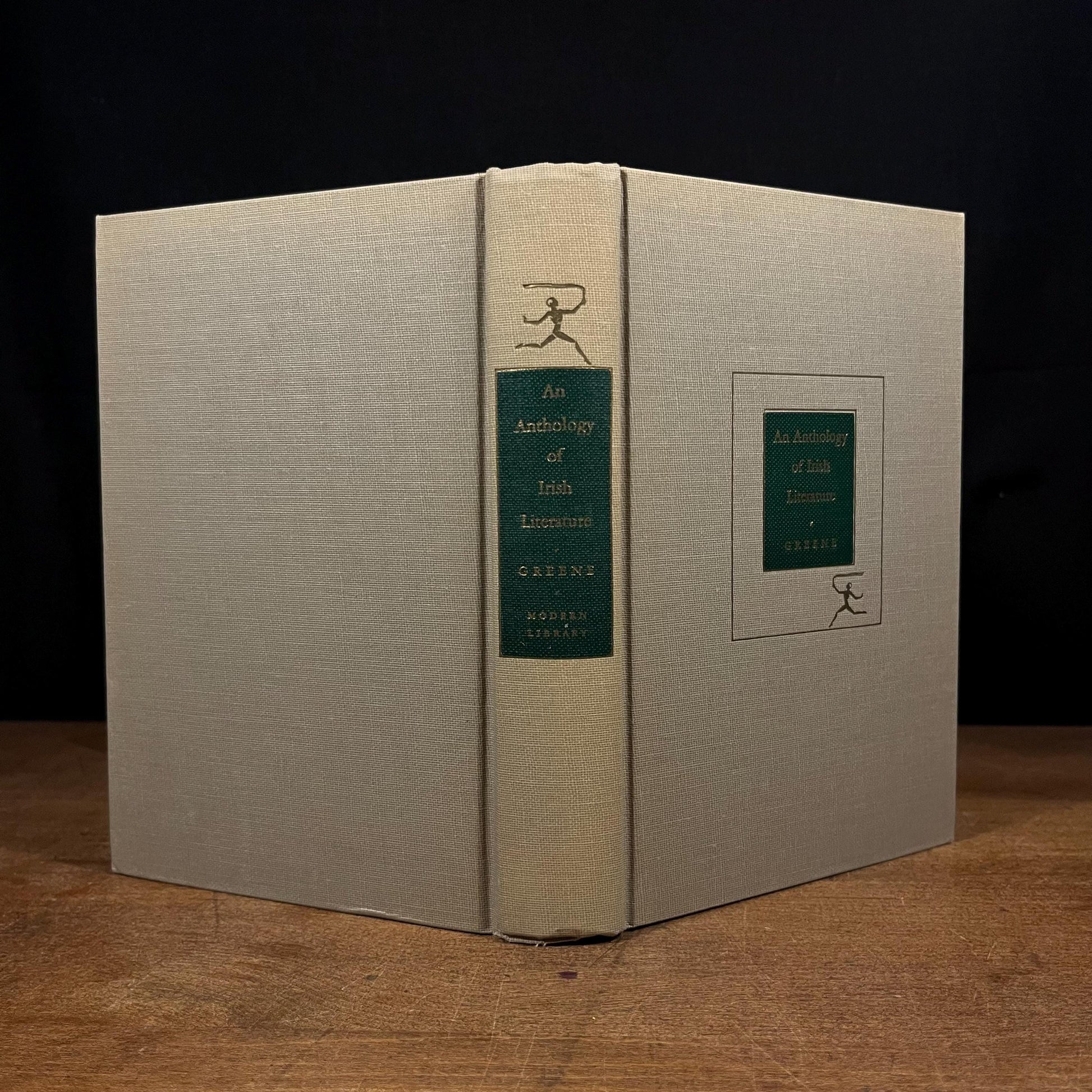 Modern Library - An Anthology of Irish Literature by David H. Greene (1954) Vintage Hardcover Book