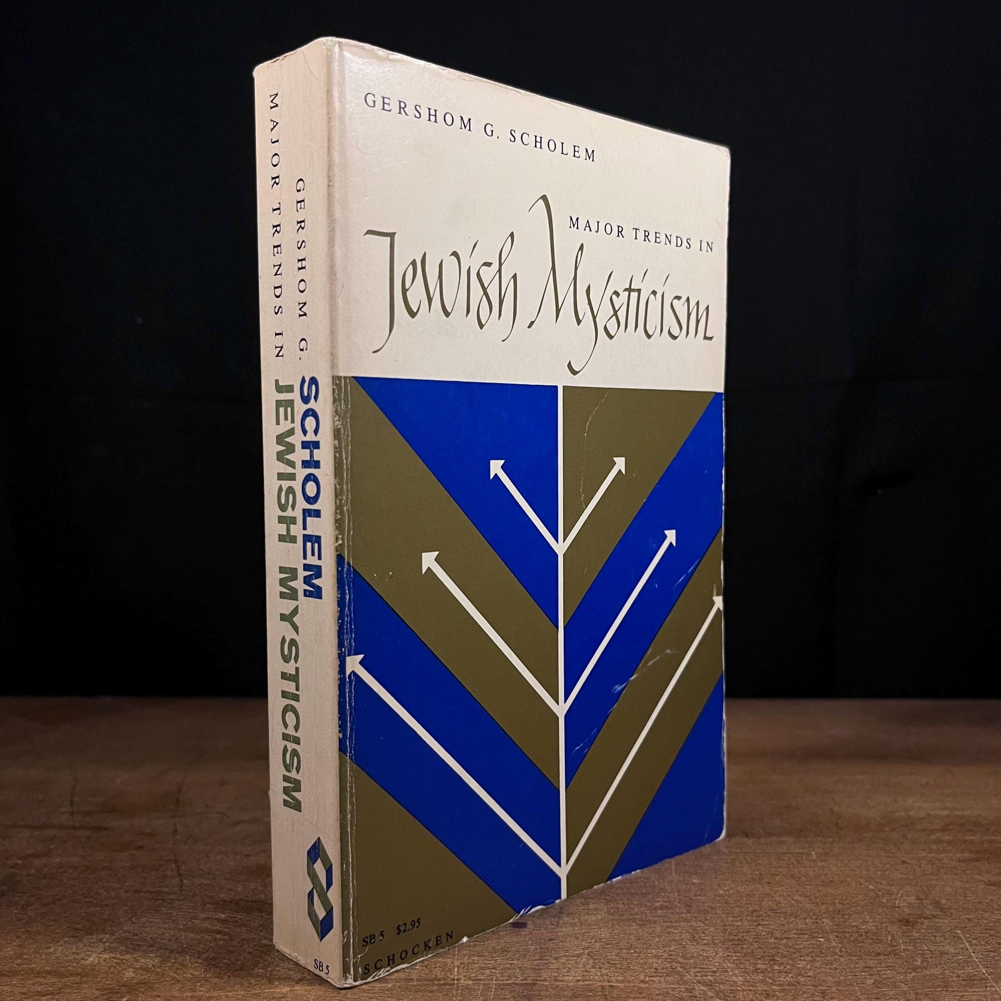 Major Trends in Jewish Mysticism by Gershom G. Scholem (1971) Vintage Paperback Book