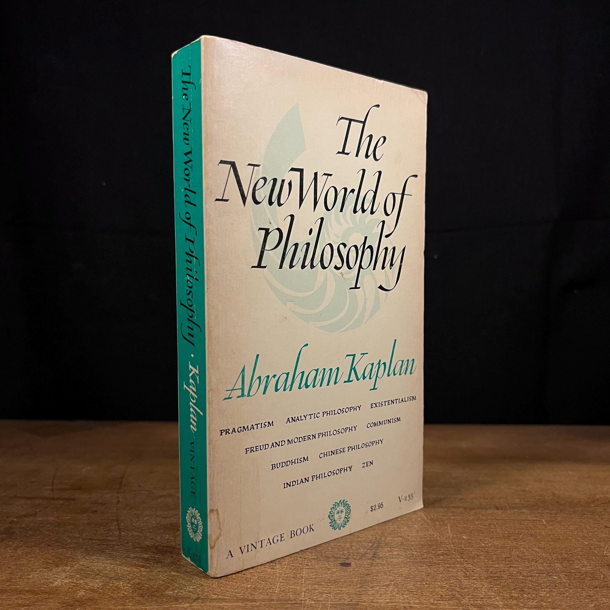 The New World of Philosophy by Abraham Kaplan (1961) Vintage Paperback Book