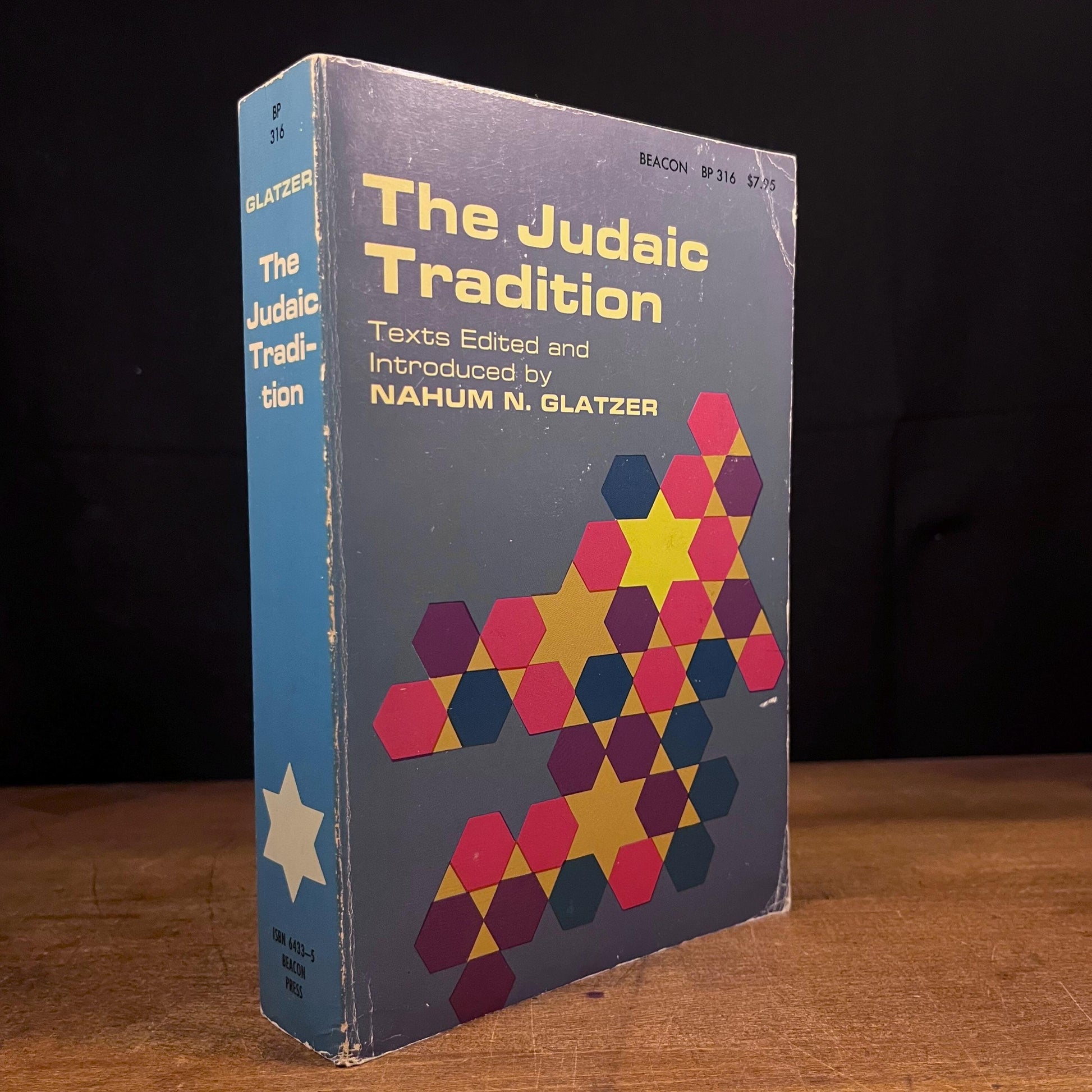 The Judaic Tradition by Nahum N. Glatzer (1969) Vintage Paperback Book