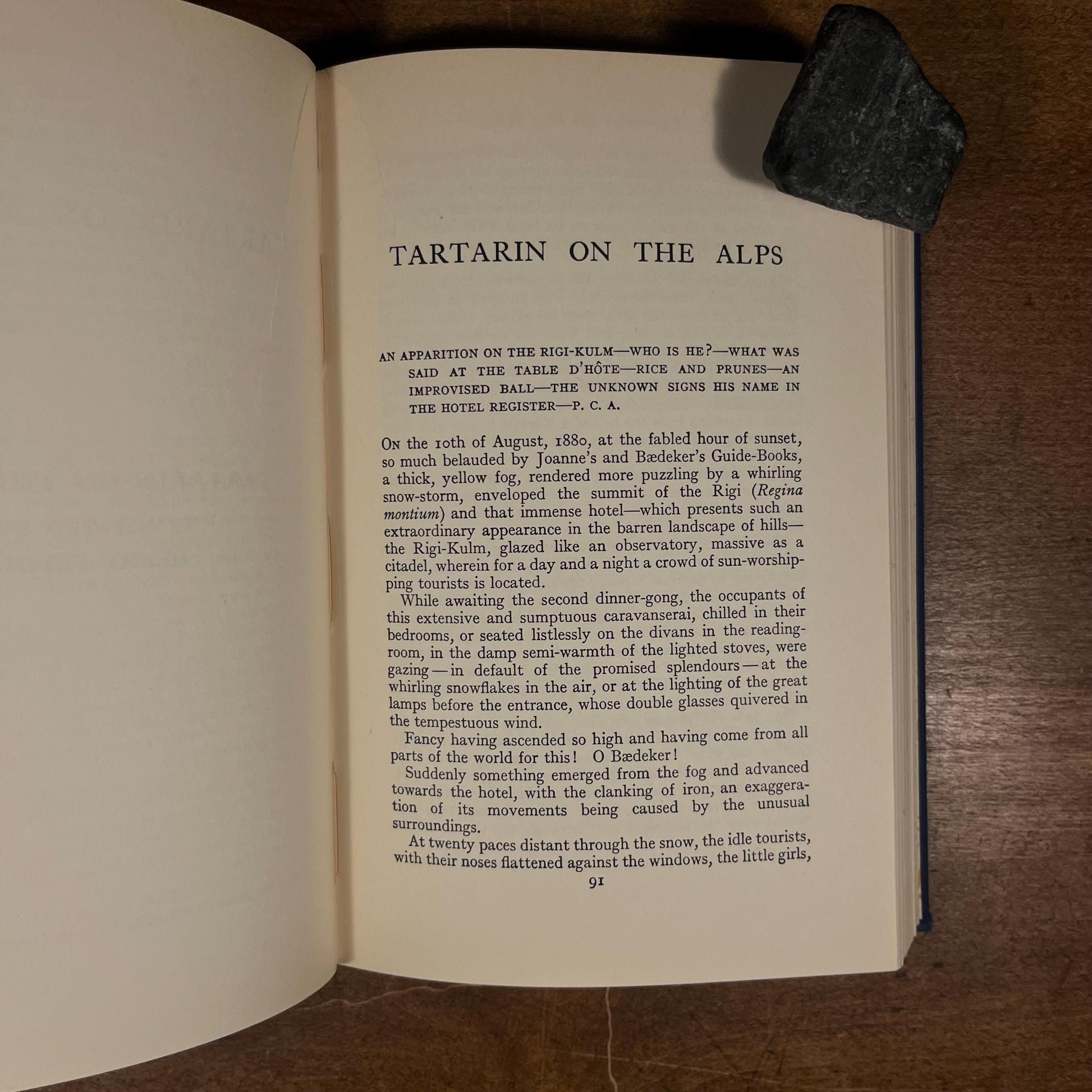 Everyman’s Library - Tartarin of Tarascon and Tartarin on the Alps by Alphonse Daudet (1961) Vintage Hardcover Book