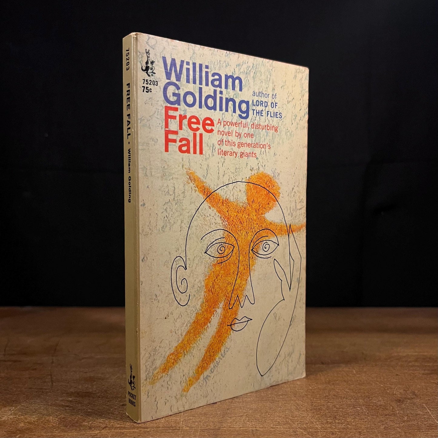 Free Fall by William Golding (1967) Vintage Paperback Book